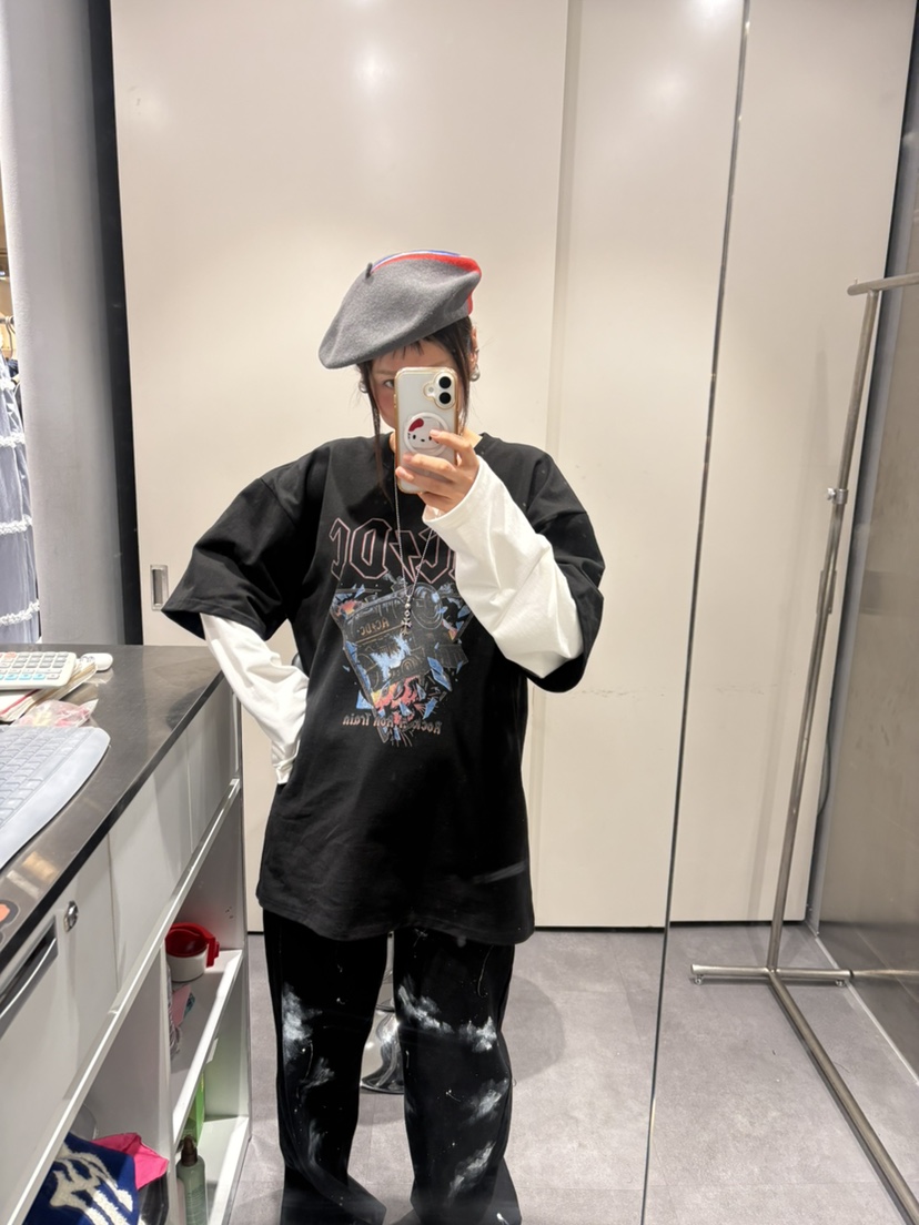 PLATFORM-L東大門㊣代購女士新款25秋冬熱賣推薦人氣長袖T恤PLATFORM長袖T恤