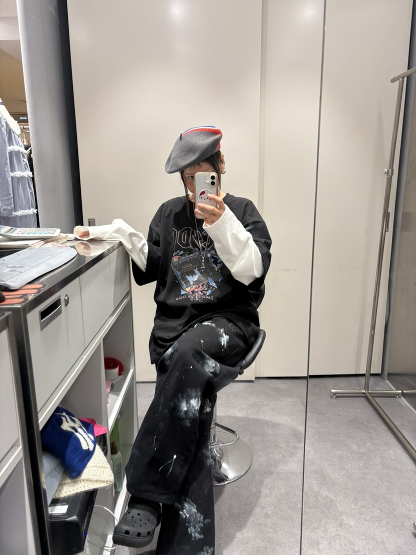 PLATFORM-L東大門㊣代購女士新款25秋冬熱賣推薦人氣長袖T恤PLATFORM長袖T恤