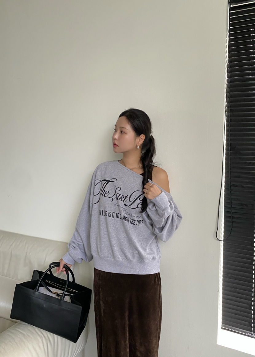 OUPPT韓國代購㊣女裝新款職業時尚人氣熱賣推薦25秋冬休閑衛衣OUPPT衛衣