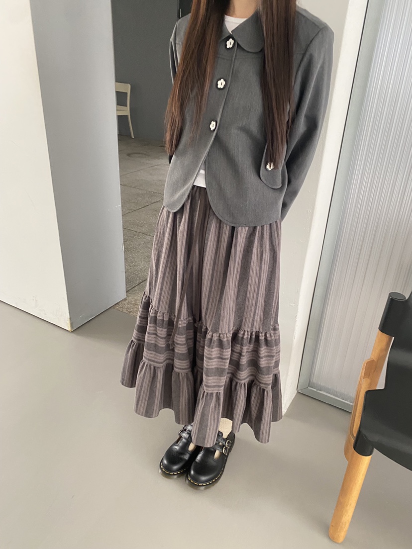 FLASH韓國代購㊣女裝新款熱賣真品推薦時尚職業人氣休閑長裙FLASH長裙
