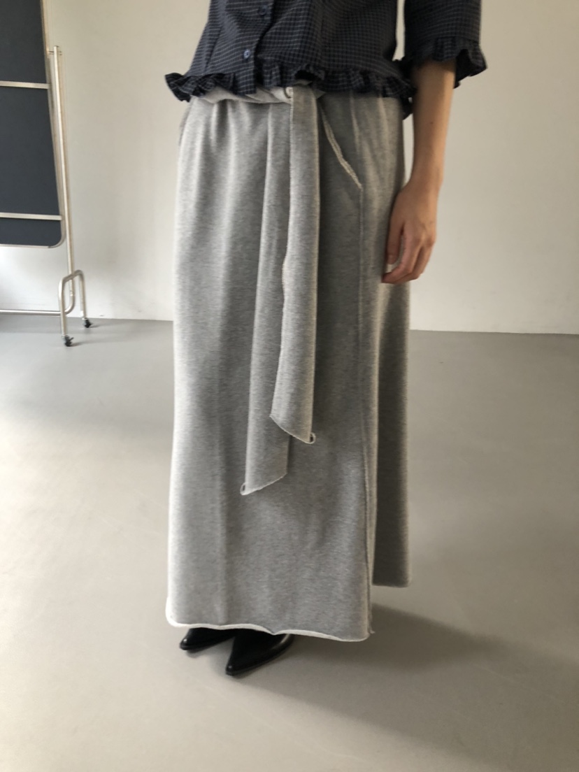 FLASH東大門㊣代購女士新款時尚真品25秋冬人氣休閑長裙腰帶FLASH長裙