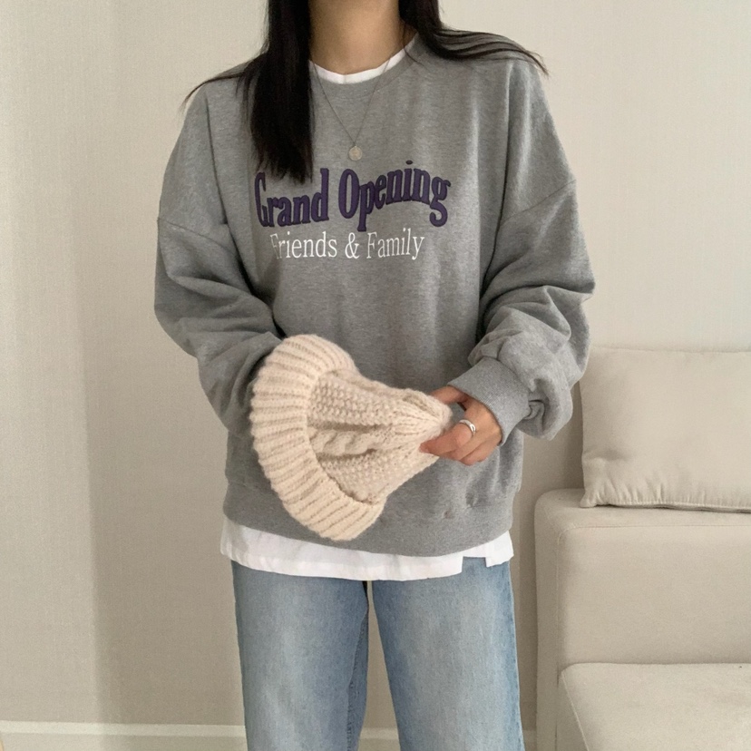 HELLO JINI東大門㊣代購女士新品真品25秋冬職業休閑時尚衛衣HELLO JINI衛衣