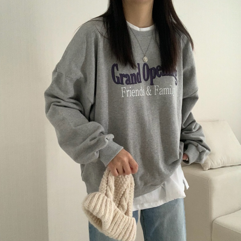 HELLO JINI東大門㊣代購女士新品真品25秋冬職業休閑時尚衛衣HELLO JINI衛衣