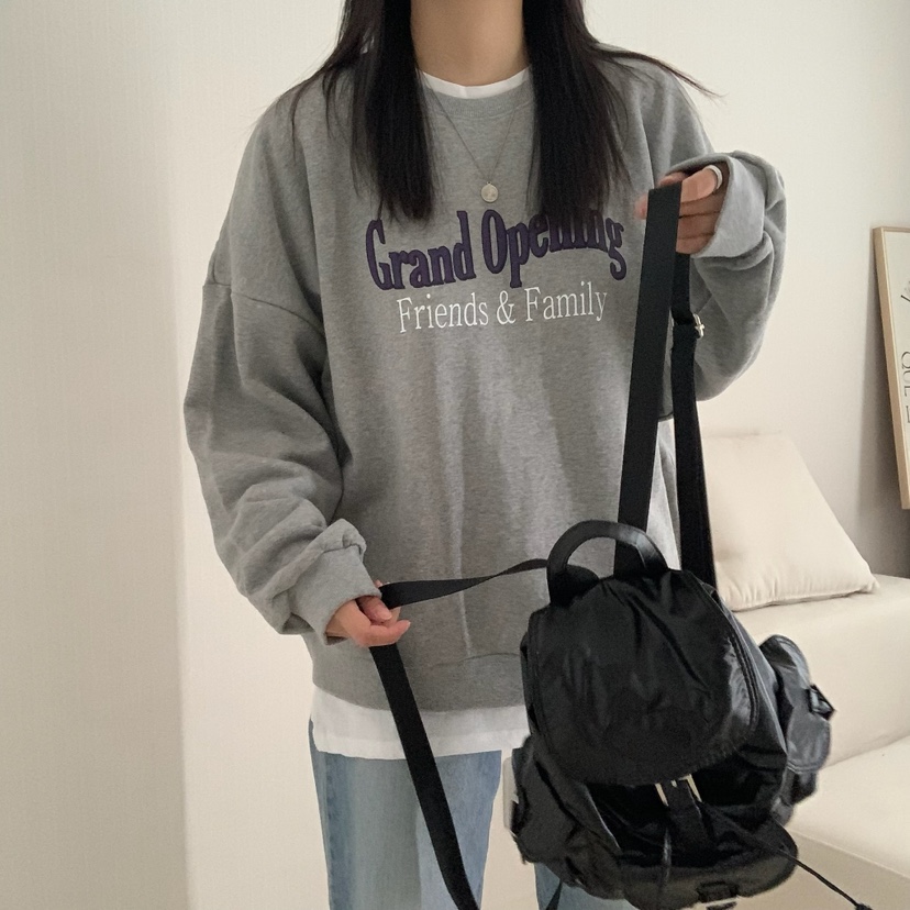 HELLO JINI東大門㊣代購女士新品真品25秋冬職業休閑時尚衛衣HELLO JINI衛衣