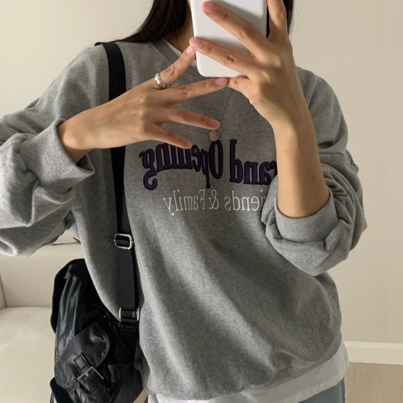 HELLO JINI東大門㊣代購女士新品真品25秋冬職業休閑時尚衛衣HELLO JINI衛衣