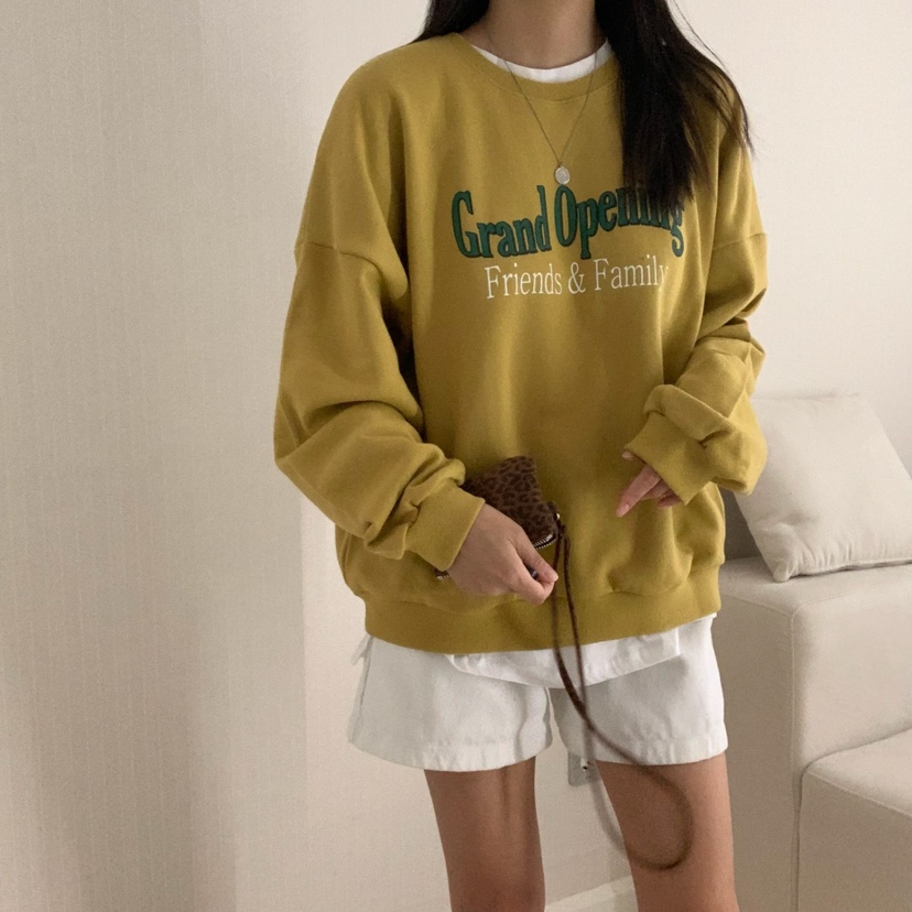 HELLO JINI東大門㊣代購女士新品真品25秋冬職業休閑時尚衛衣HELLO JINI衛衣