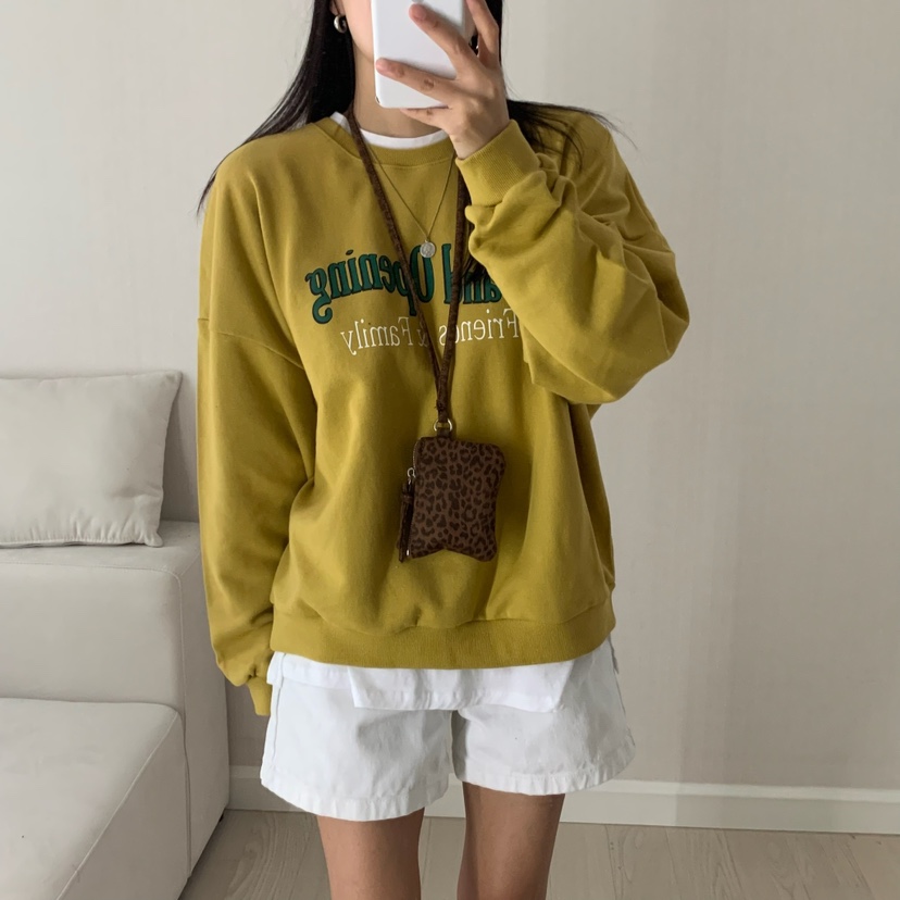 HELLO JINI東大門㊣代購女士新品真品25秋冬職業休閑時尚衛衣HELLO JINI衛衣