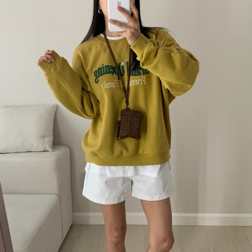 HELLO JINI東大門㊣代購女士新品真品25秋冬職業休閑時尚衛衣HELLO JINI衛衣