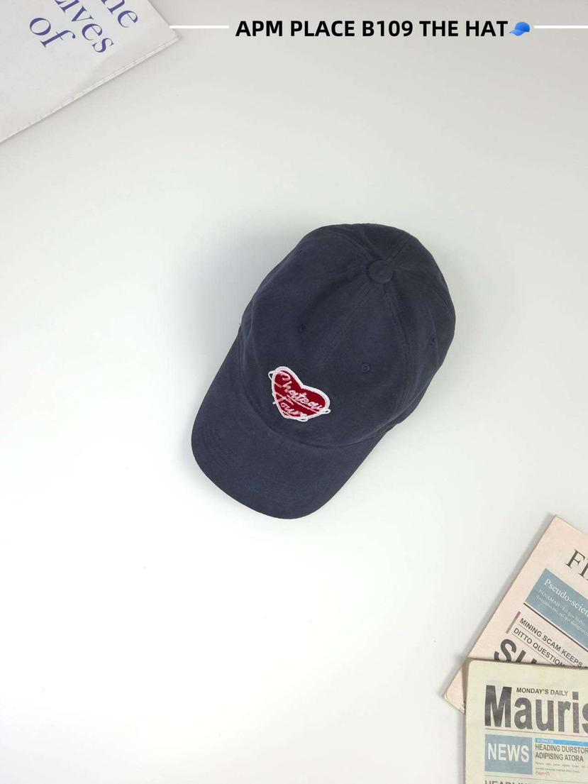 THE HAT-P東大門㊣代購女裝新款推薦熱賣休閑時尚帽子刺繡THE HAT帽子