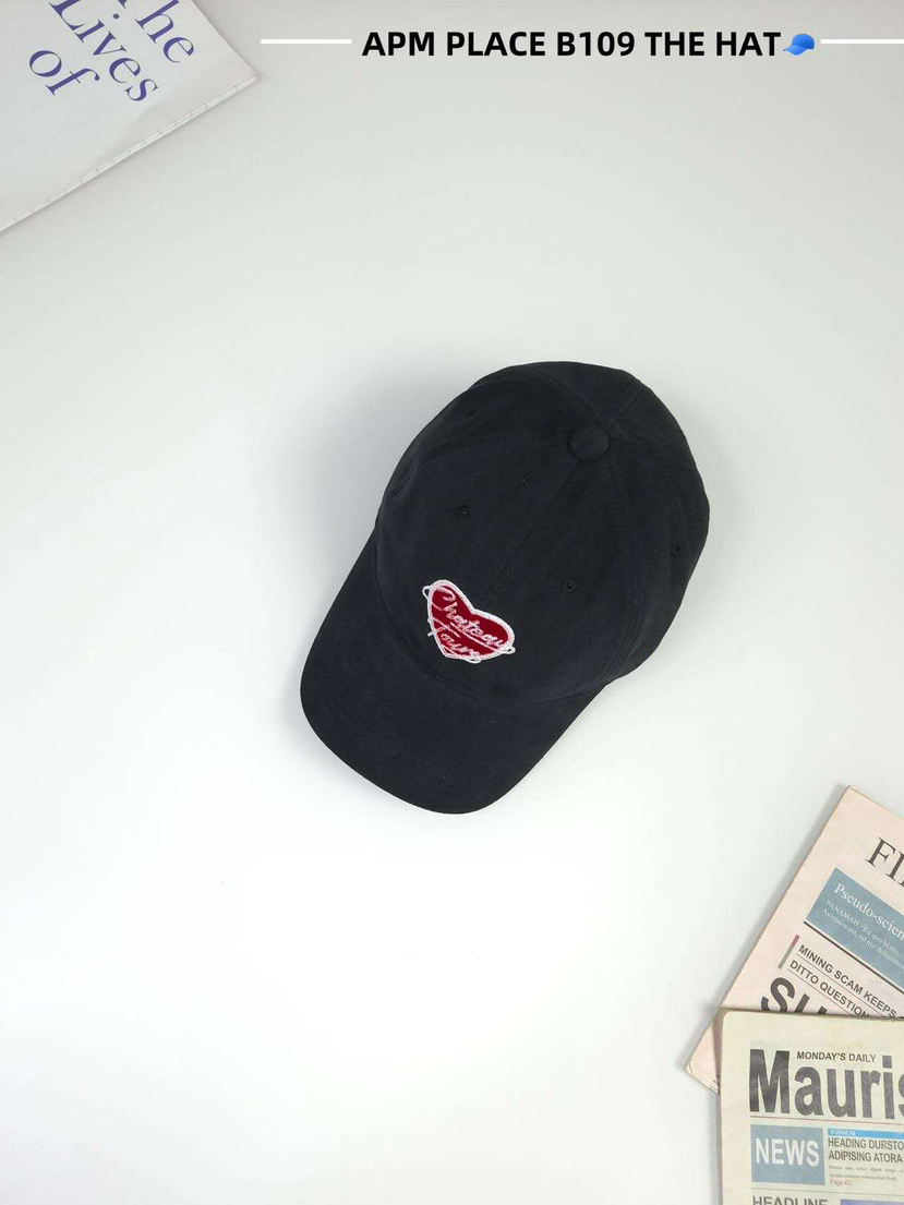 THE HAT-P東大門㊣代購女裝新款推薦熱賣休閑時尚帽子刺繡THE HAT帽子圖色3