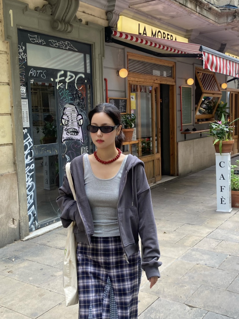 OUPPT韓國直郵㊣女裝新品時尚25秋冬職業休閑推薦人氣吊帶背心OUPPT吊帶/背心