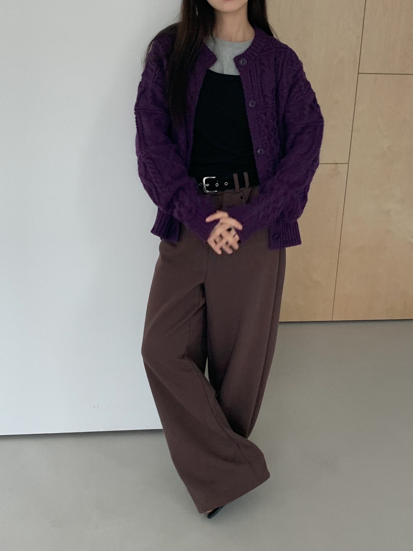 CAMEL-P東大門㊣代購女裝新款休閑針織衫開衫Came_l 家針織衫