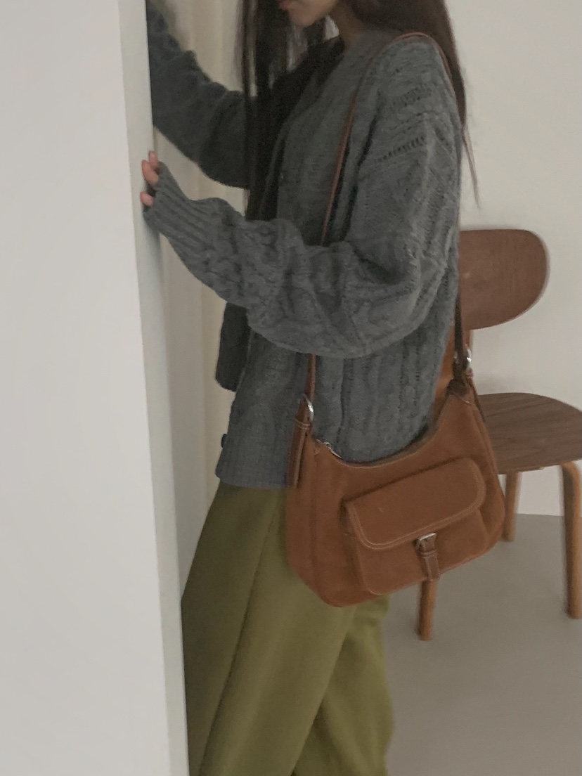 CAMEL-P東大門㊣代購女裝新款休閑針織衫開衫Came_l 家針織衫