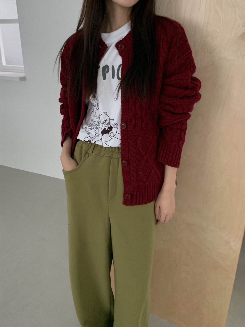 CAMEL-P東大門㊣代購女裝新款休閑針織衫開衫Came_l 家針織衫