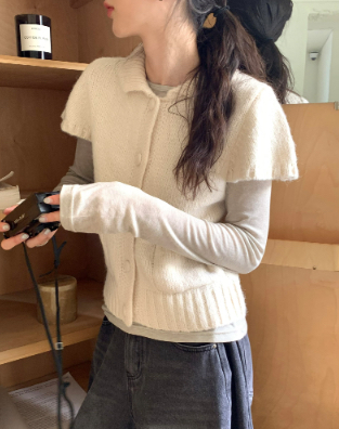 FLASH東大門㊣代購女裝新品熱賣25秋冬推薦職業人氣休閑針織衫FLASH針織衫