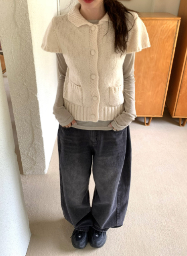 FLASH東大門㊣代購女裝新品熱賣25秋冬推薦職業人氣休閑針織衫FLASH針織衫