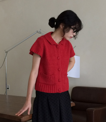FLASH東大門㊣代購女裝新品熱賣25秋冬推薦職業人氣休閑針織衫FLASH針織衫