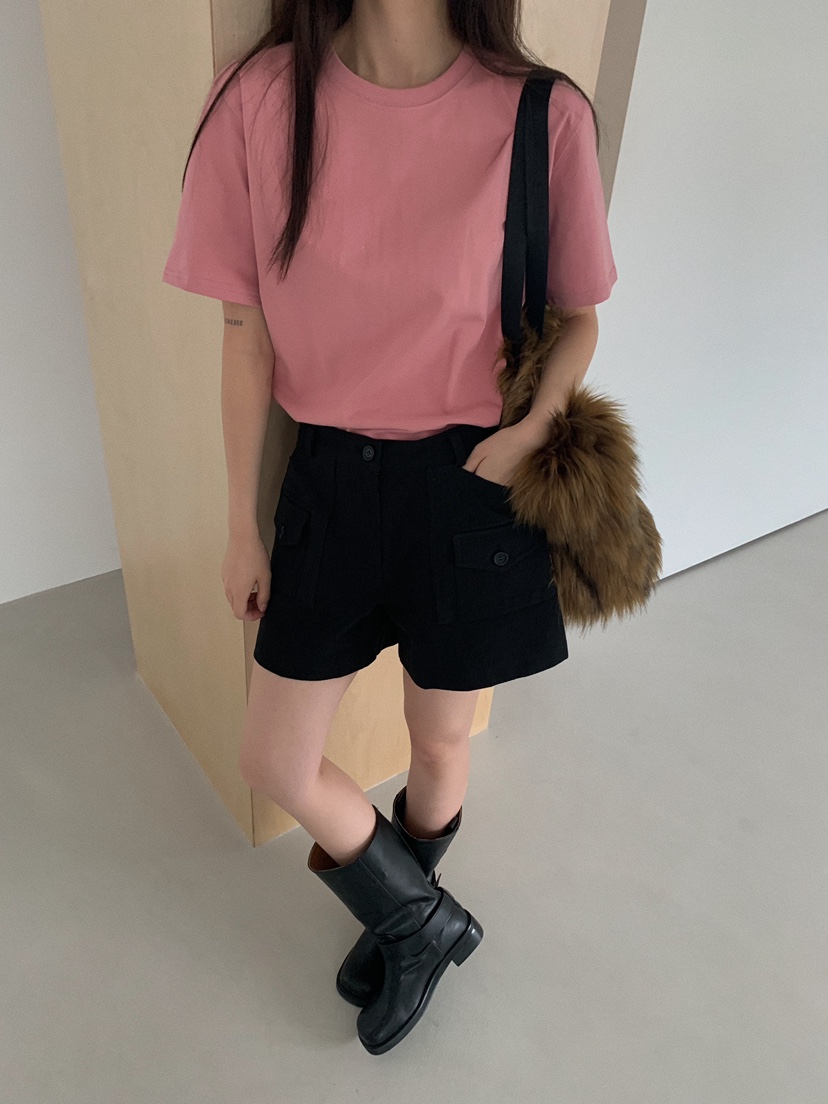CAMEL-P東大門㊣直郵女士新品職業T恤絲綢Came_l 家T恤