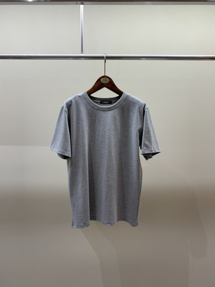 CAMEL-P東大門㊣直郵女士新品職業T恤絲綢Came_l 家T恤圖色3