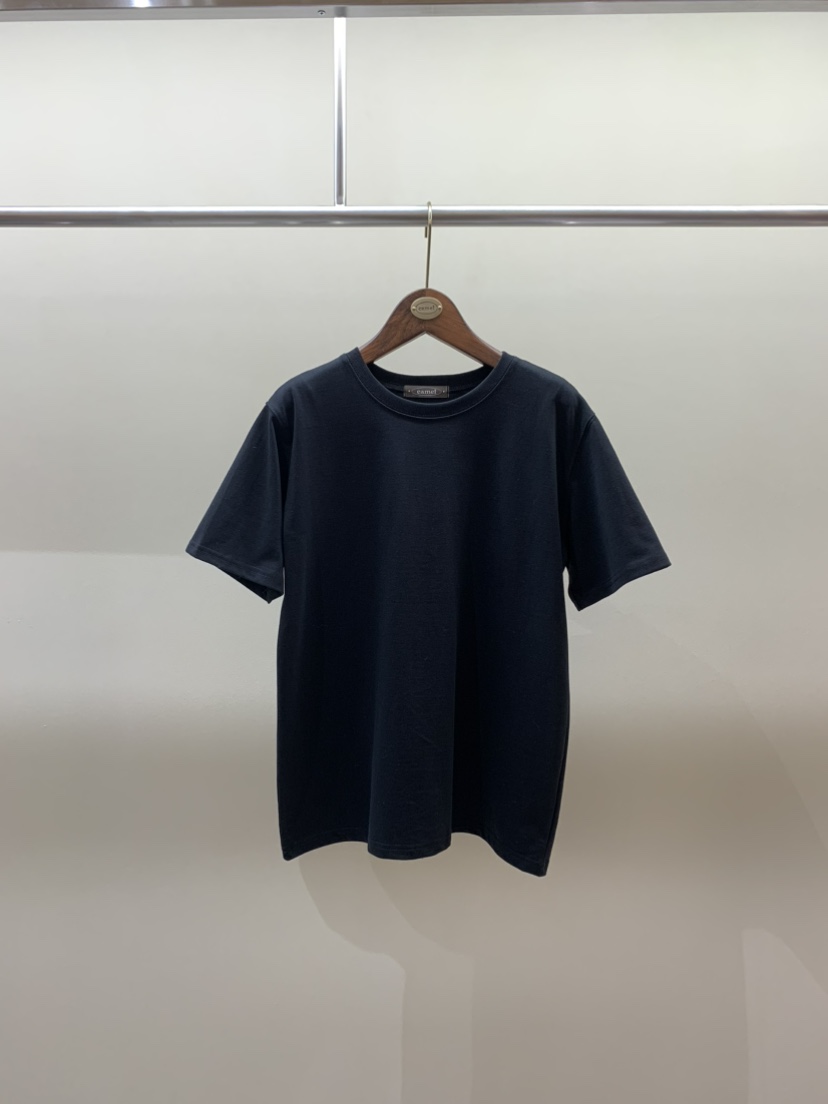 CAMEL-P東大門㊣直郵女士新品職業T恤絲綢Came_l 家T恤圖色6