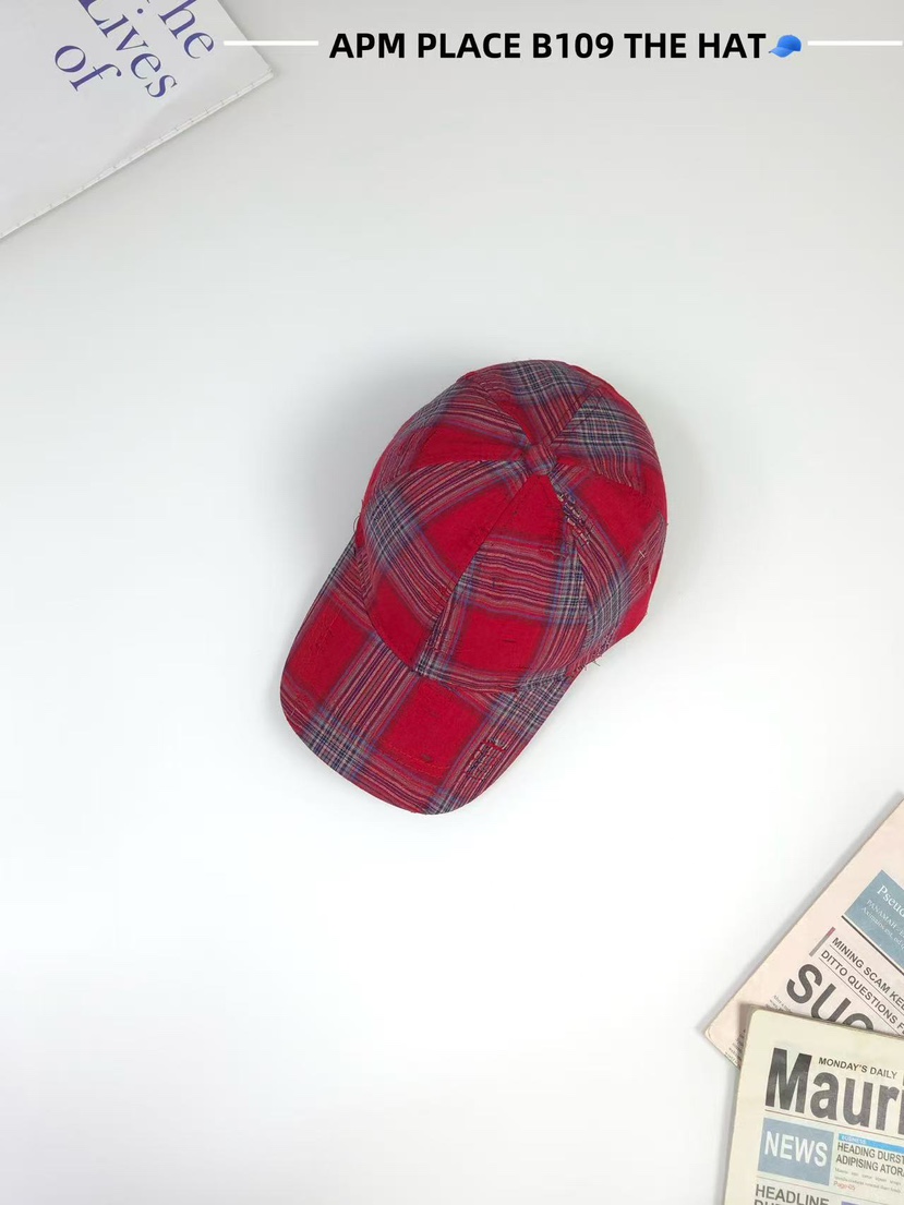 THE HAT-P東大門㊣代購女裝新品真品推薦25秋冬帽子復古格紋THE HAT帽子