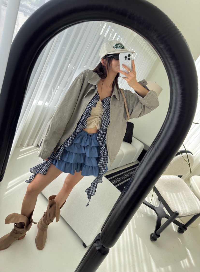 DENVER韓國代購㊣女裝新款職業休閑推薦真品人氣熱賣時尚夾克DENVER夾克