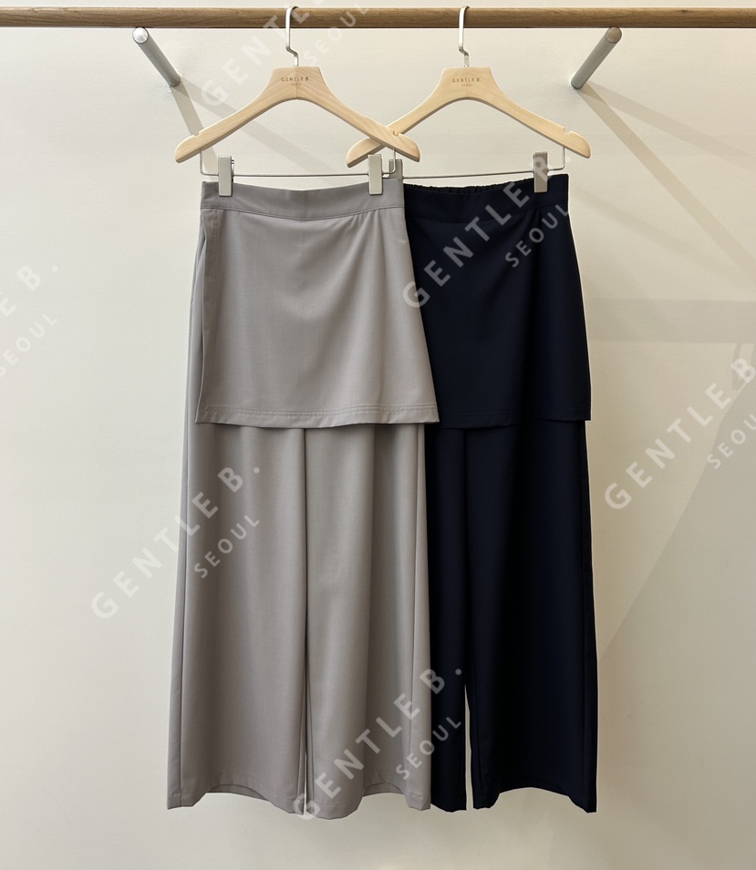 GENTLE B/LOVENTINA東大門㊣代購女裝新款真品25秋冬裙褲GENTLE B/LOVENTINA裙褲