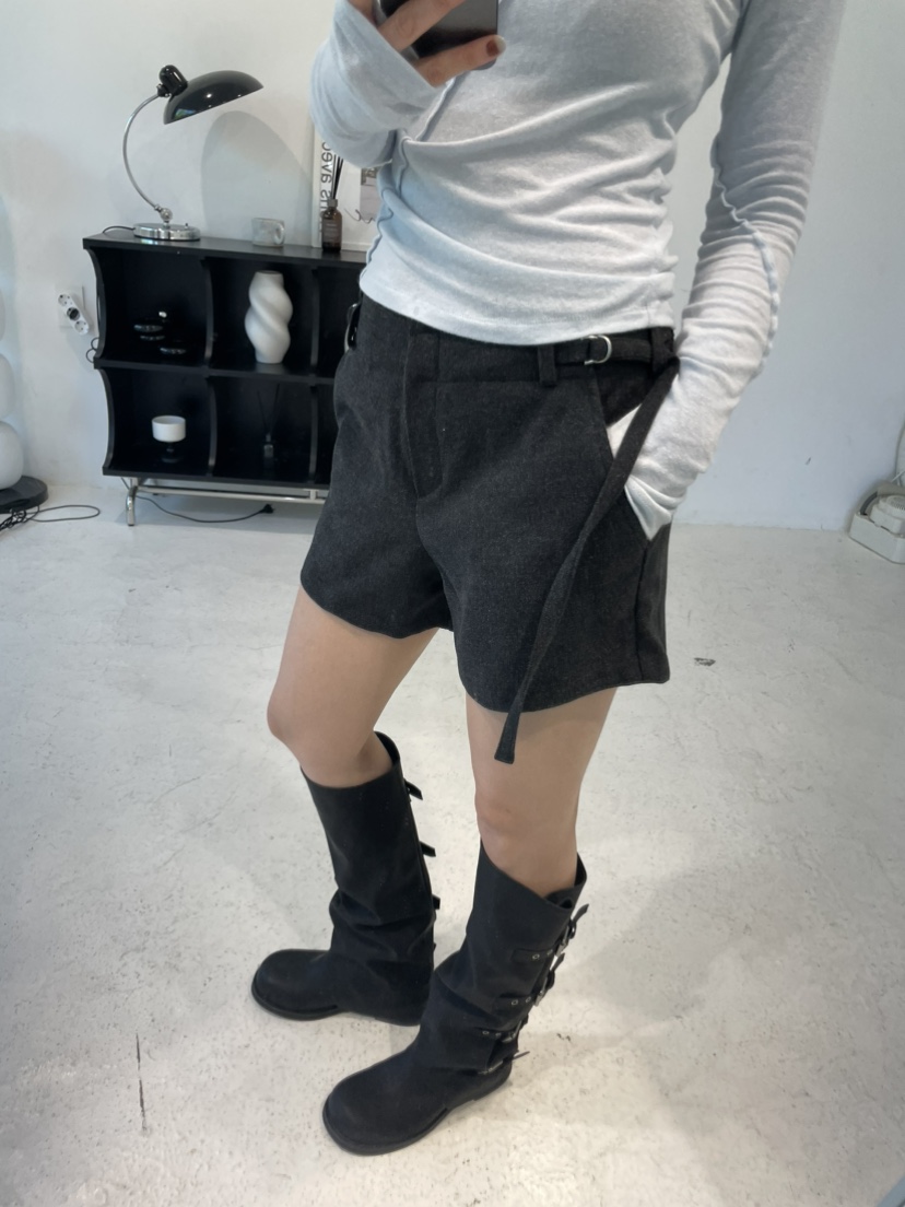 GLITTER韓國直郵㊣女士新款推薦人氣休閑職業時尚真品熱賣短褲GLITTER短褲