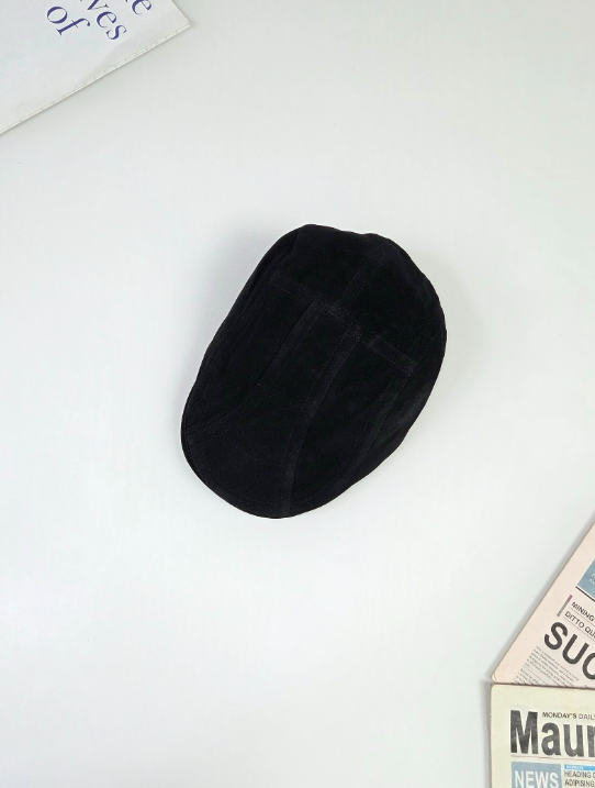 THE HAT-P韓國代購㊣女士新款職業熱賣推薦帽子絨面革復古THE HAT帽子圖色4