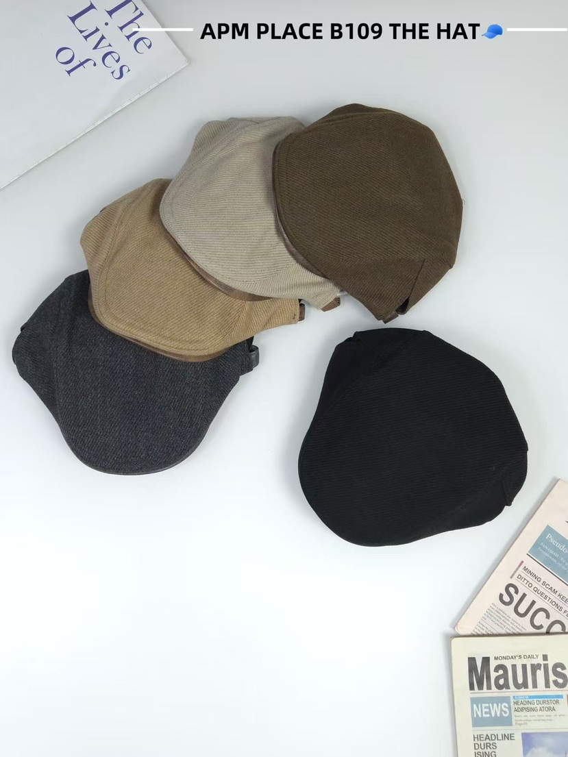 THE HAT-P韓國代購㊣女裝新款時尚熱賣職業休閑25秋冬帽子復古THE HAT帽子