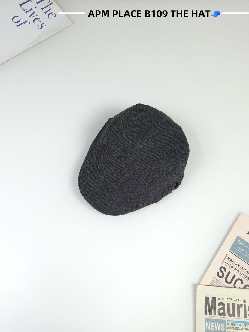 THE HAT-P韓國代購㊣女裝新款時尚熱賣職業休閑25秋冬帽子復古THE HAT帽子圖色4