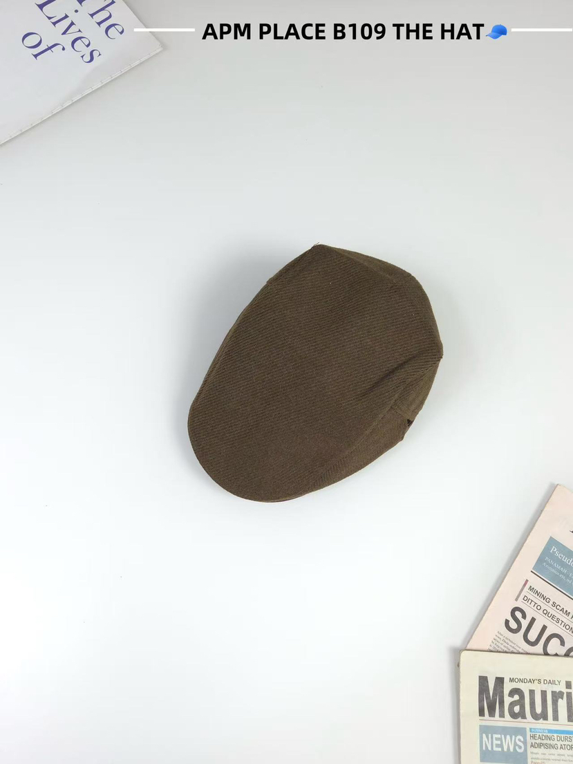THE HAT-P韓國代購㊣女裝新款時尚熱賣職業休閑25秋冬帽子復古THE HAT帽子圖色5