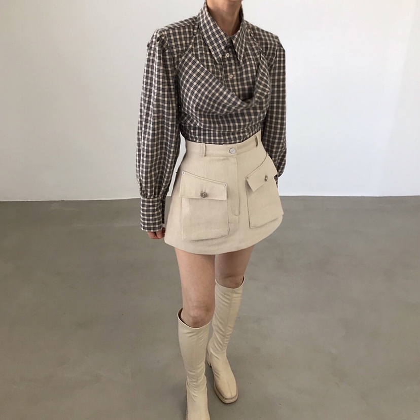 2TWO MOON韓國直郵㊣女裝新款真品時尚休閑襯衫蕾絲衫兩件套2TWO MOON襯衫/蕾絲衫