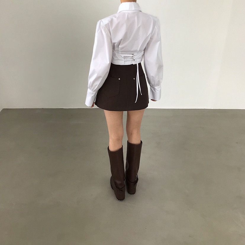 2TWO MOON韓國直郵㊣女裝新款真品時尚休閑襯衫蕾絲衫兩件套2TWO MOON襯衫/蕾絲衫