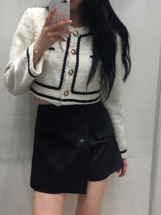 mars韓國直郵㊣女士新品人氣25秋冬時尚休閑熱賣職業夾克花呢mars夾克