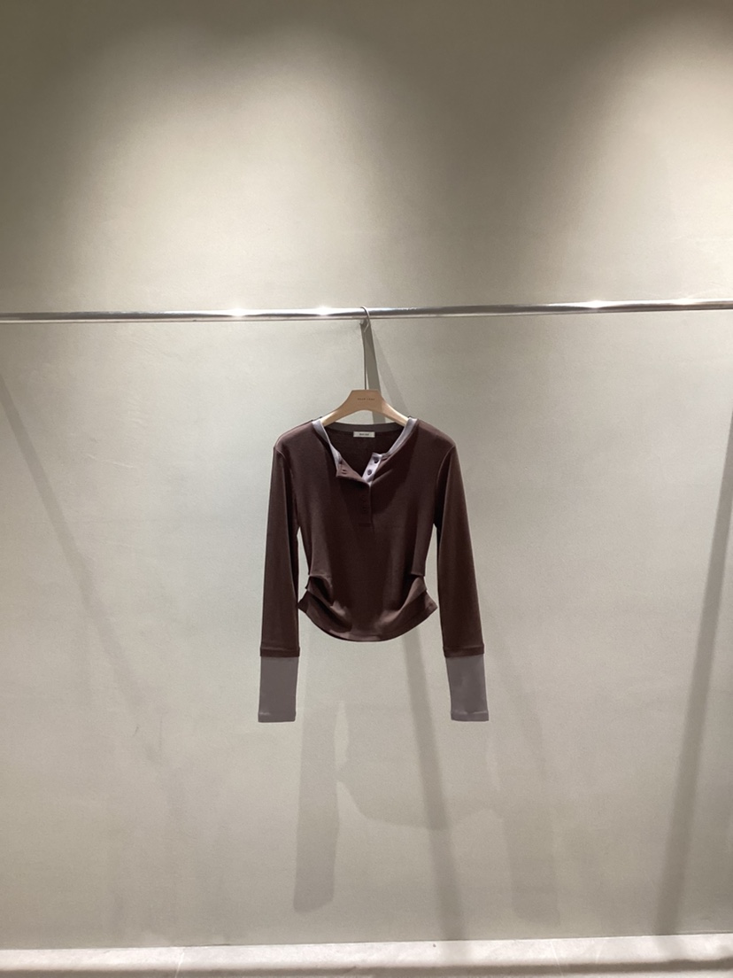 NEAR LEAP-P韓國直郵㊣女裝新品人氣推薦休閑熱賣長袖T恤NEAR LEAP長袖T恤圖色3