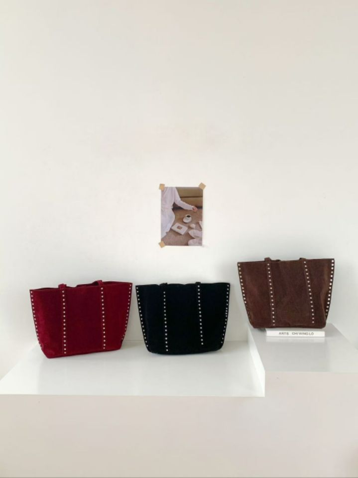 TROUVAILLE東大門㊣實拍女裝新品真品休閑單肩斜跨包絨面革TROUVAILLE單肩/斜跨包
