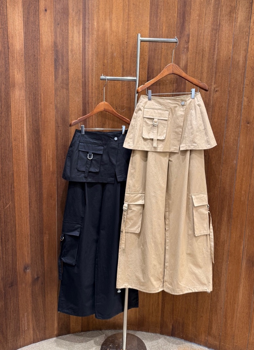 2TWO MOON東大門㊣實拍女士新款推薦人氣職業休閑褲兩件套2TWO MOON休閑褲