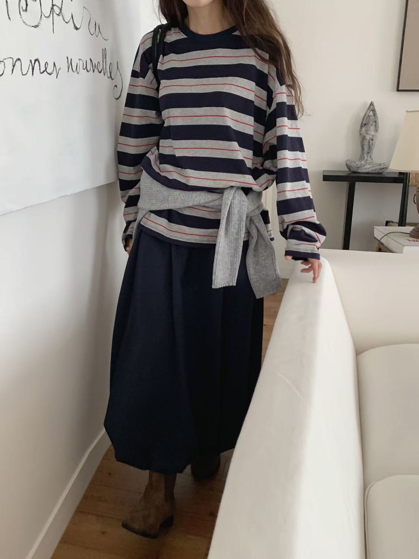 TOLL韓國直郵㊣女士新款熱賣人氣職業真品時尚休閑推薦長袖T恤TOLL長袖T恤