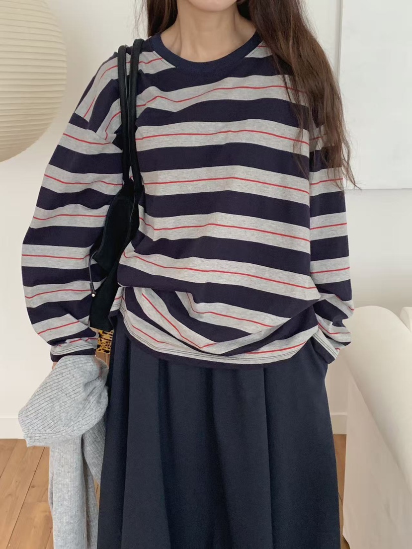 TOLL韓國直郵㊣女士新款熱賣人氣職業真品時尚休閑推薦長袖T恤TOLL長袖T恤