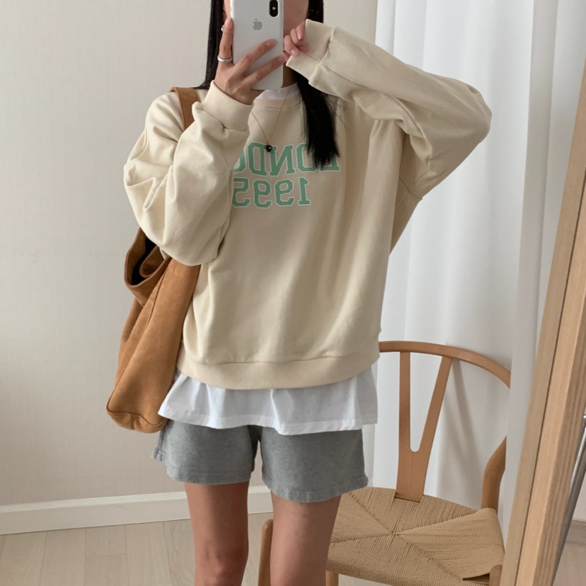 HELLO JINI東大門㊣直郵女士新款職業熱賣真品人氣25秋冬衛衣HELLO JINI衛衣