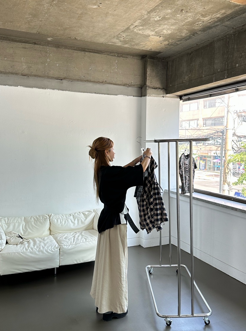 ZEROZERO韓國代購㊣女裝新品25秋冬職業真品熱賣時尚推薦T恤ZEROZEROT恤