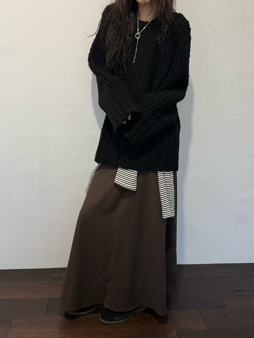 MINIMUZE韓國代購㊣女裝新款人氣25秋冬職業時尚熱賣休閑毛衣MINIMUZE毛衣