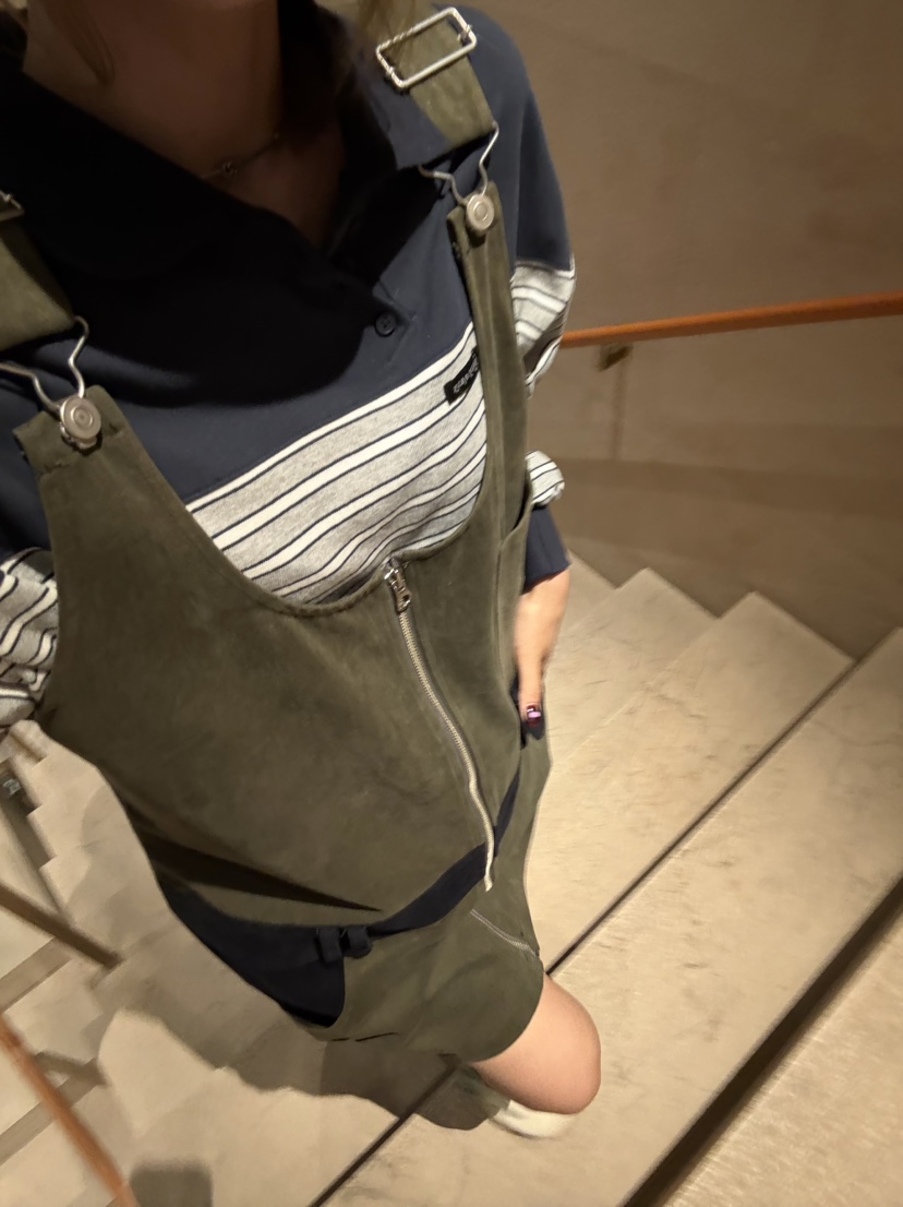 ZEROZERO韓國代購㊣女裝新品推薦真品時尚人氣休閑熱賣背帶褲ZEROZERO背帶褲