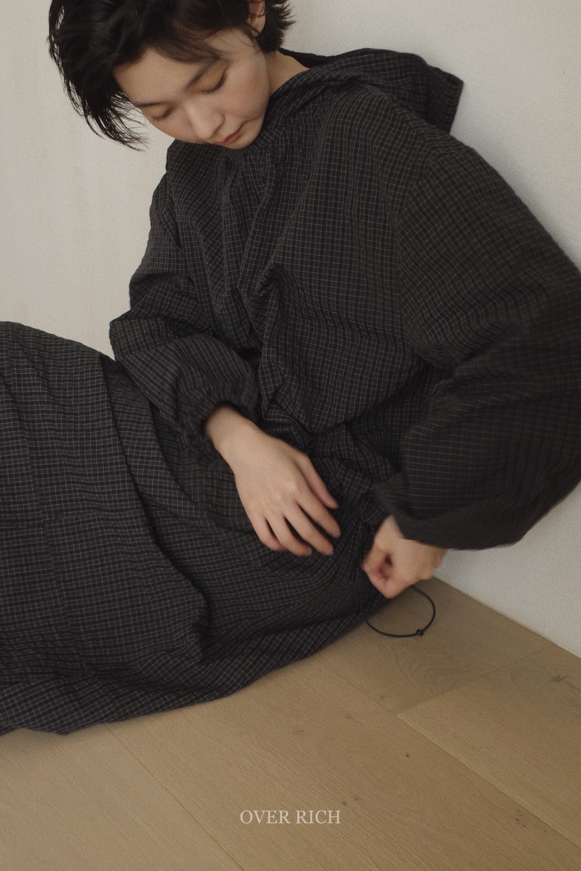 OVER RICH韓國代購㊣女裝新品休閑熱賣人氣時尚推薦25秋冬長裙OVER RICH長裙