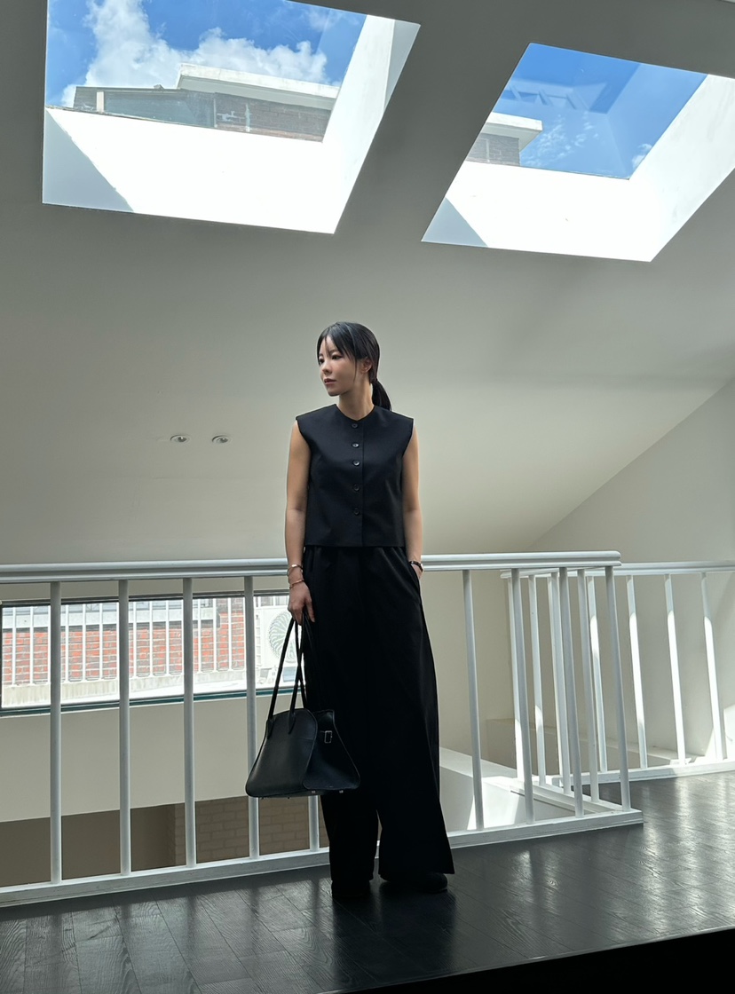 LE VASE韓國直郵㊣女裝新品時尚25秋冬熱賣職業真品休閑褲LE VASE休閑褲