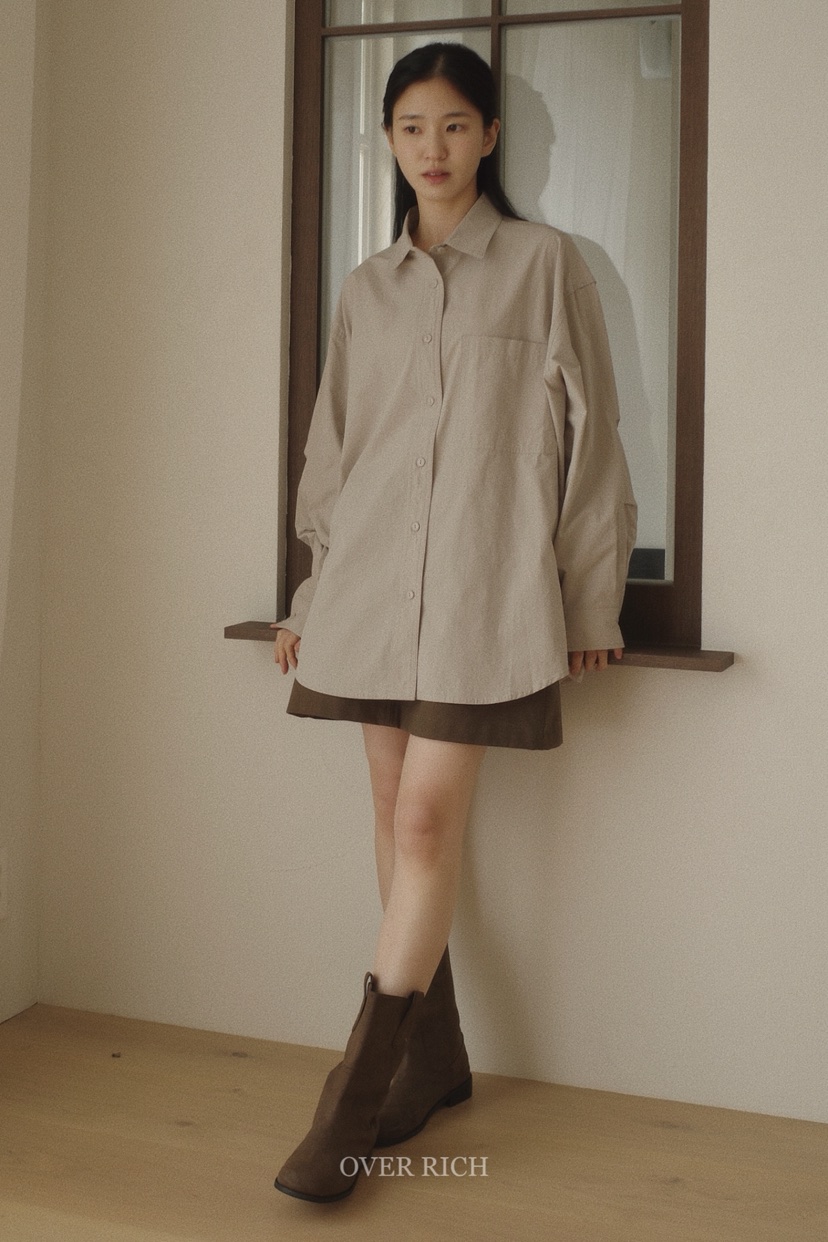 OVER RICH東大門㊣實拍女裝新品真品人氣時尚25秋冬襯衫蕾絲衫OVER RICH襯衫/蕾絲衫