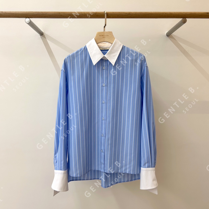 GENTLE B/LOVENTINA東大門㊣直郵女士新款25秋冬襯衫蕾絲衫GENTLE B/LOVENTINA襯衫/蕾絲衫