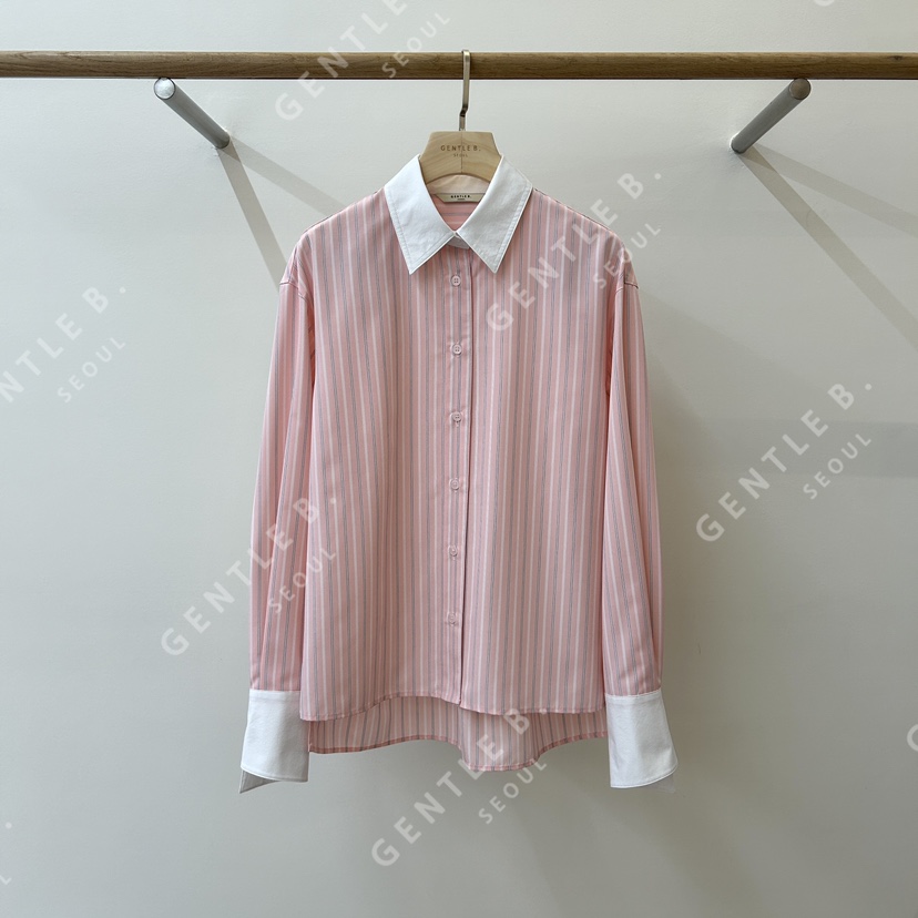 GENTLE B/LOVENTINA東大門㊣直郵女士新款25秋冬襯衫蕾絲衫GENTLE B/LOVENTINA襯衫/蕾絲衫圖色2