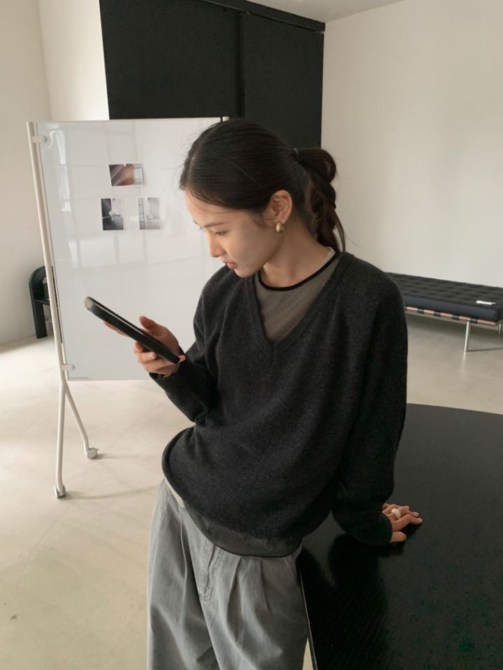 MARE東大門㊣實拍女裝新品人氣休閑熱賣真品針織衫不含絲巾MARE針織衫